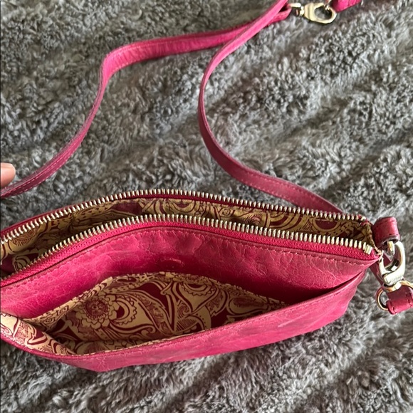 Hobo international,Pink Leather Crossbody Bag - Picture 3 of 16